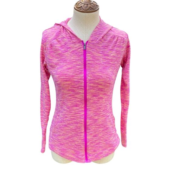 Columbia Workout Jogging Hoodie Pink Top Women's size Medium - Picture 1 of 9